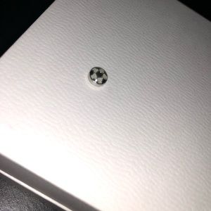 Origami Owl soccer ball necklace charm